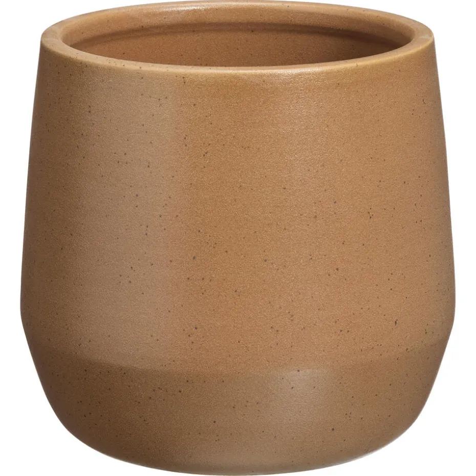 Bloempot Loreto Bruin