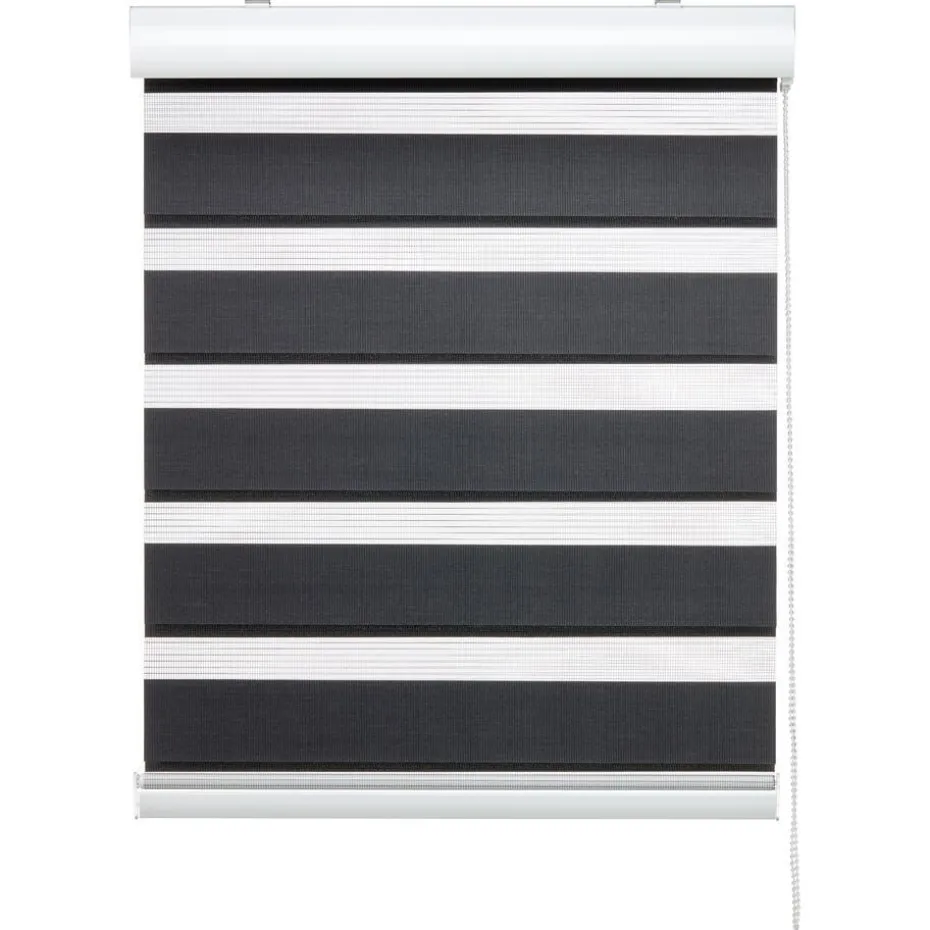 Duo Rolgordijn Eva Antraciet 100x175 Cm