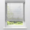 Fenstr Bamboe Jaloezie Wessel Wit 50mm