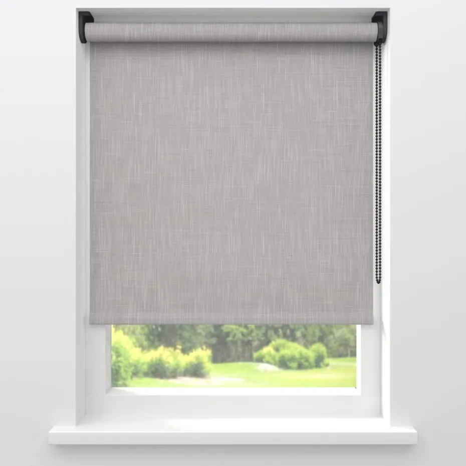 Fenstr Rolgordijn Iris Taupe Lichtdoorlatend
