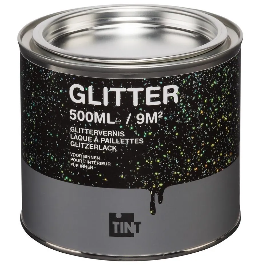Glitterverf Transparant