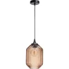 Hanglamp Pane Licht Bruin