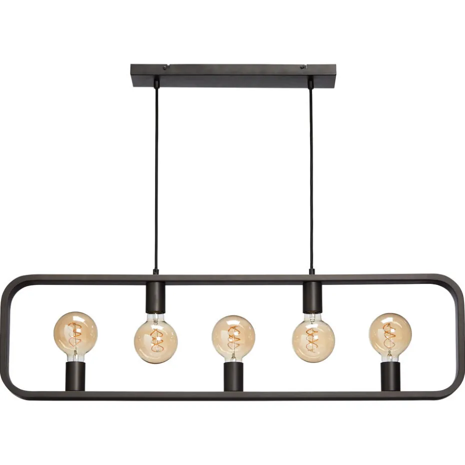Hanglamp Varsa Zwart