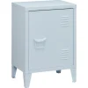 Lockerkast Leipzig Lichtblauw - S M