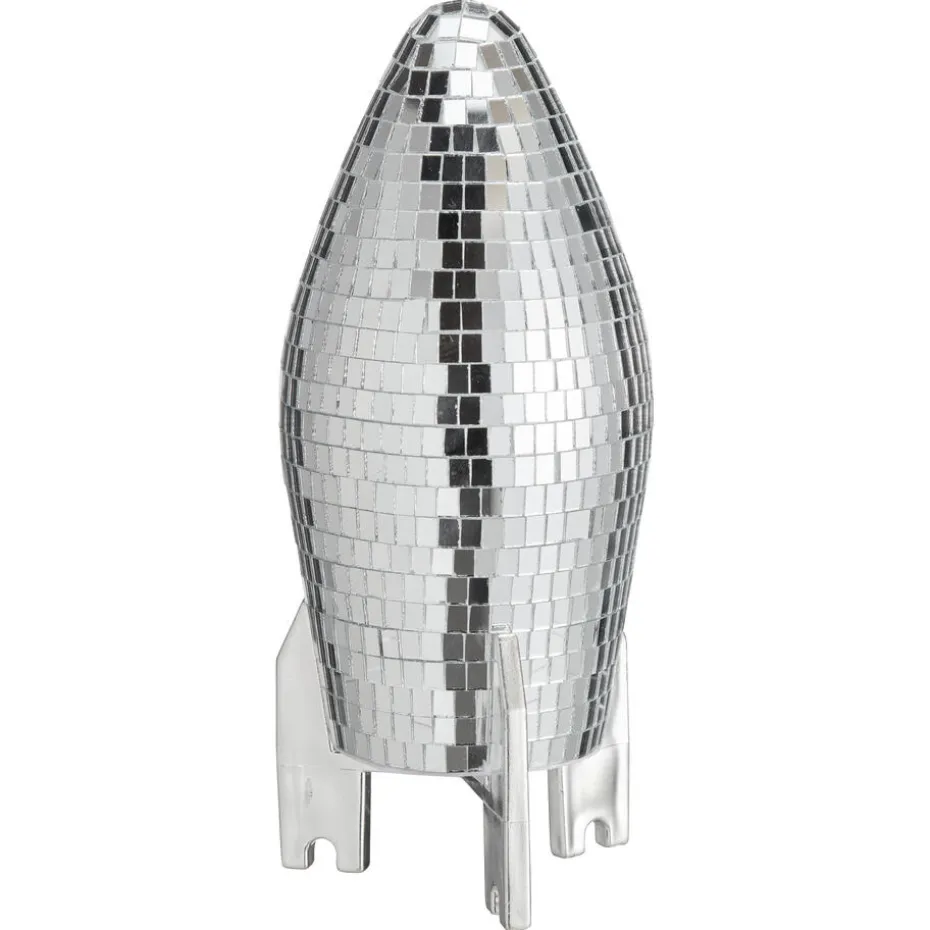 Object Raket Disco Zilver