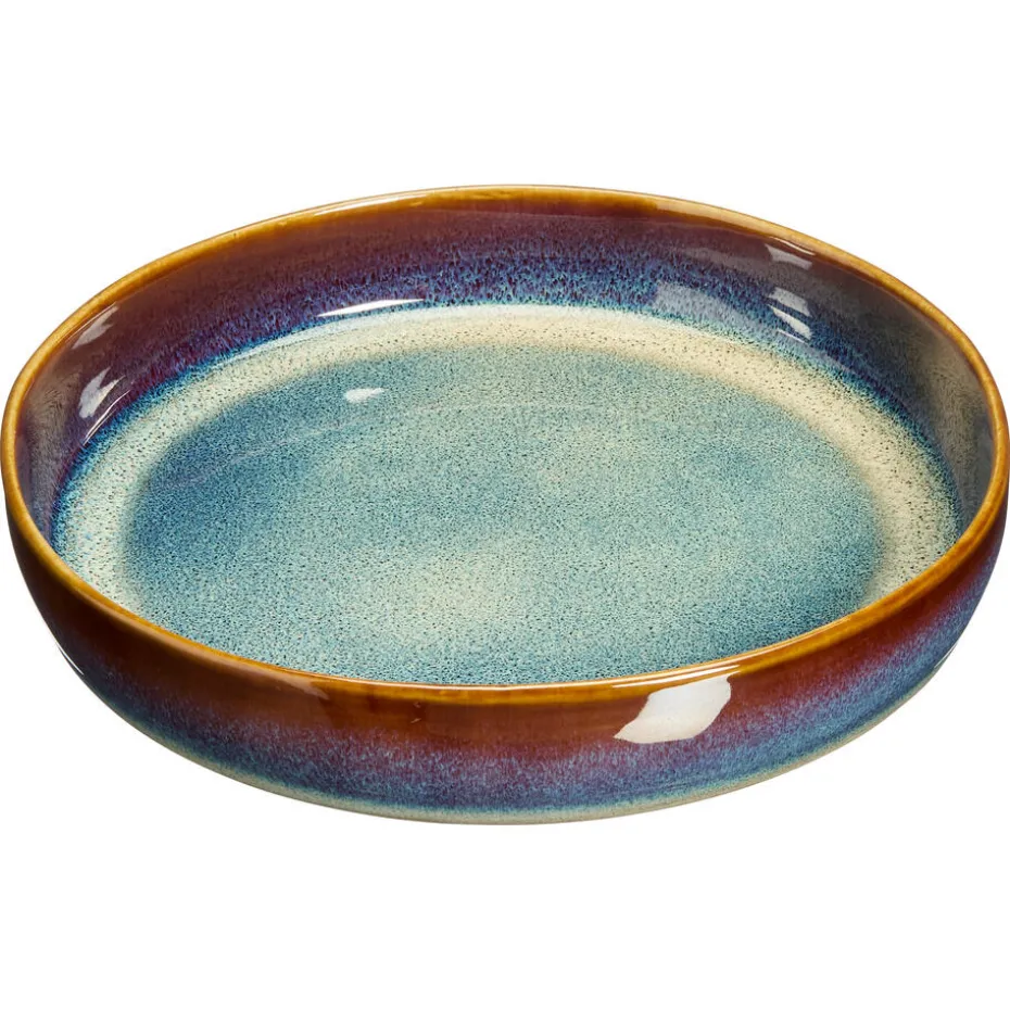 Pastabord Ava Blauw - ⌀21cm