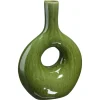 Vaas Retro Groen - 18x25 Cm