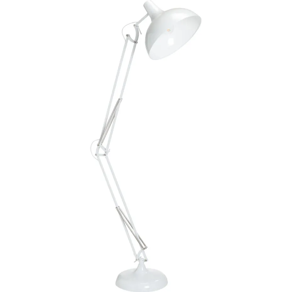 Vloerlamp Enli Wit