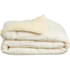 Winterdekbed Teddy Off White 200x140 Cm
